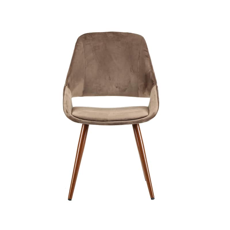 Porthos Home Fiero Fabric Dining Chairs, Suede Upholstery and Iron