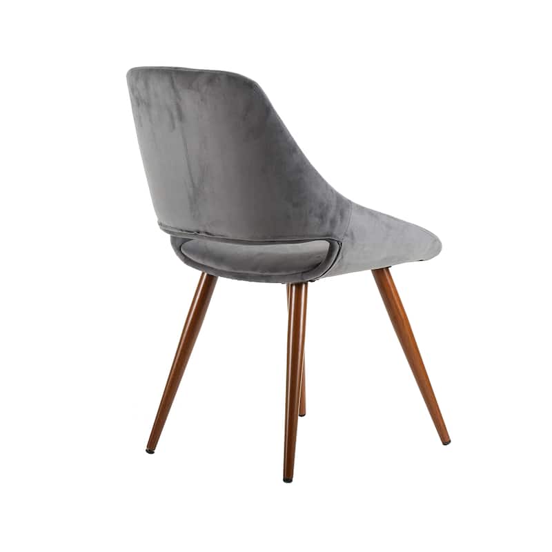 Porthos Home Fiero Fabric Dining Chairs, Suede Upholstery and Iron
