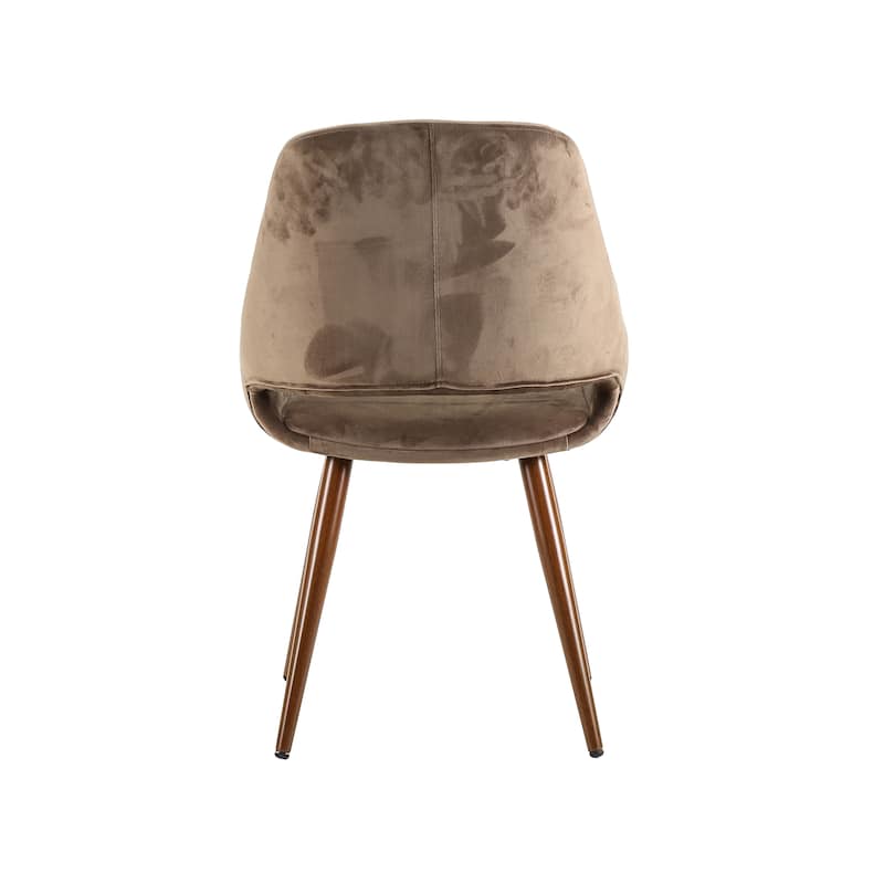 Porthos Home Fiero Fabric Dining Chairs, Suede Upholstery and Iron