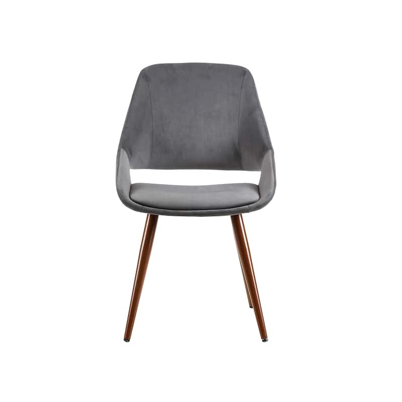 Porthos Home Fiero Fabric Dining Chairs, Suede Upholstery and Iron