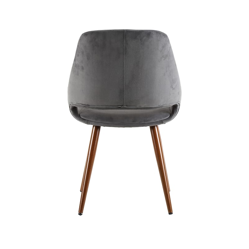Porthos Home Fiero Fabric Dining Chairs, Suede Upholstery and Iron