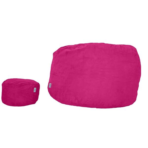 Rose Pink Nuzzle Nest Beanbag Bed Bath & Beyond 29003318
