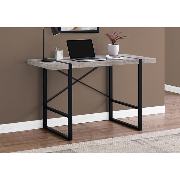 Prepac 48-in Black Modern/Contemporary Computer Desk