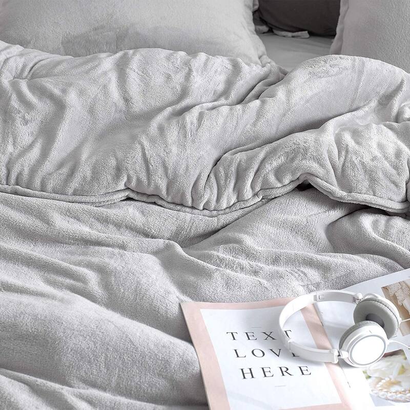 Wait Oh What - Coma Inducer® Oversized Comforter Set - Tundra Gray