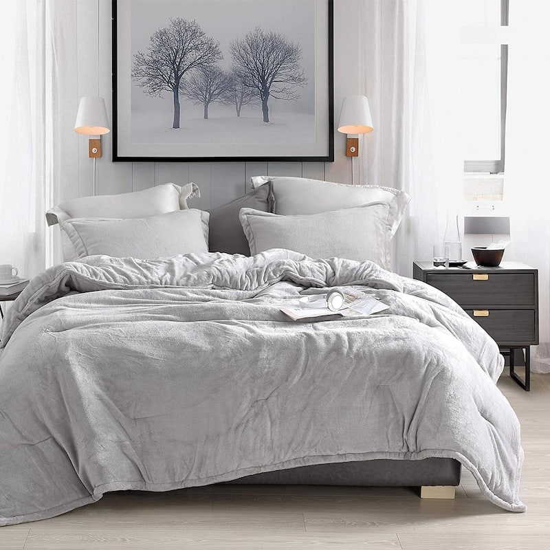 Wait Oh What - Coma Inducer® Oversized Comforter Set - Tundra Gray
