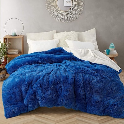 Coma Inducer Oversized Duvet Cover - Are You Kidding - Royal Blue/White