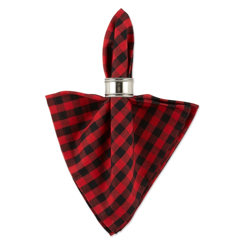 DII Gingham Napkin Set of 4
