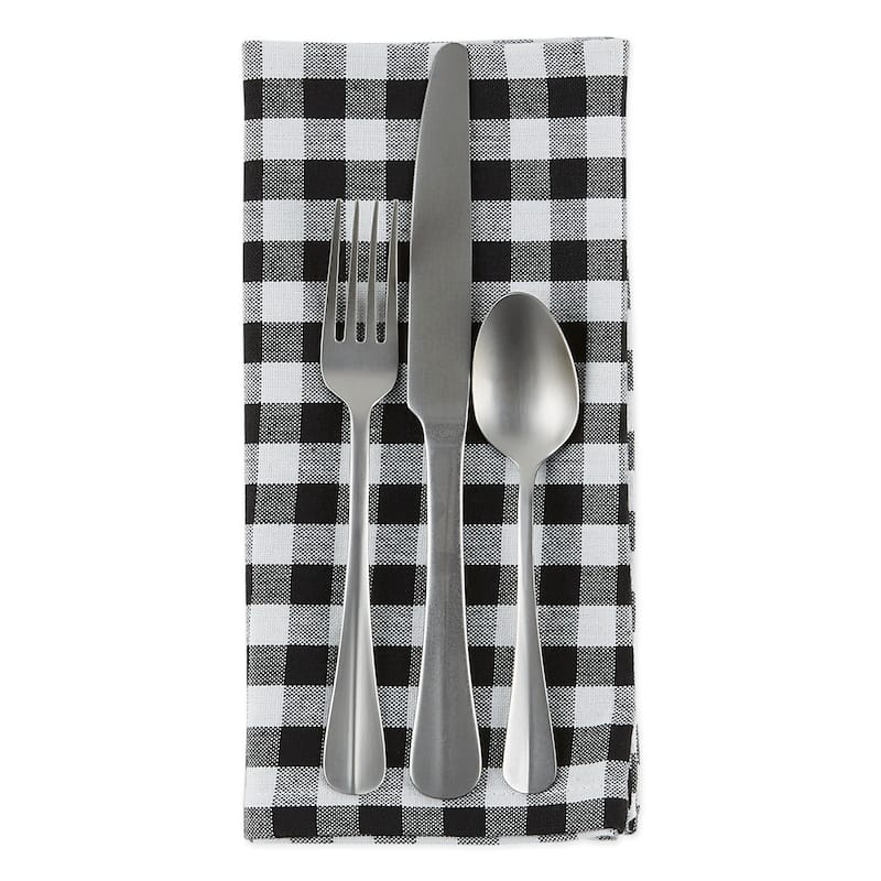 DII Gingham Napkin Set of 4