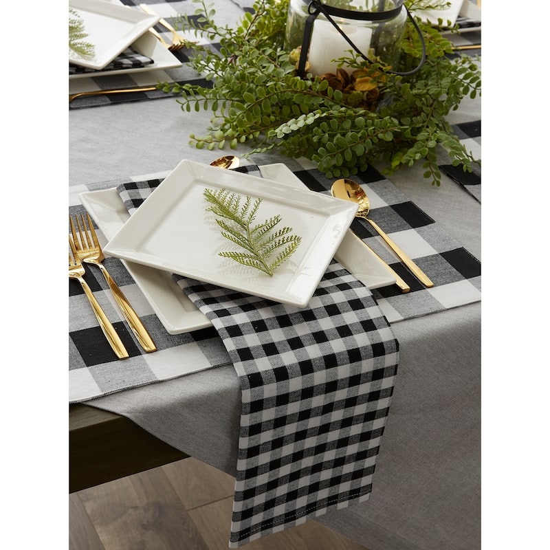 DII Gingham Napkin Set of 4