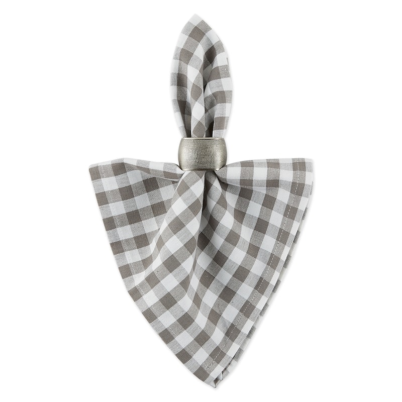 DII Gingham Napkin Set of 4