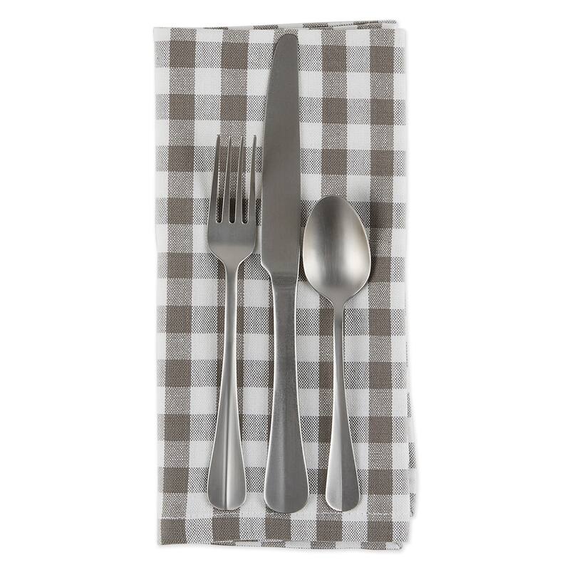 DII Gingham Napkin Set of 4