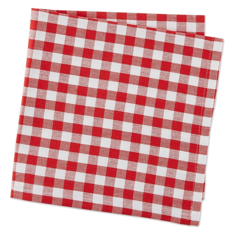 DII Gingham Napkin Set of 4