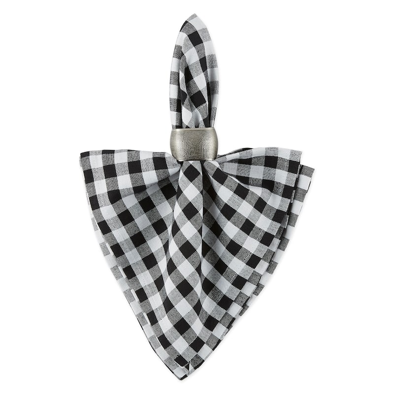 DII Gingham Napkin Set of 4