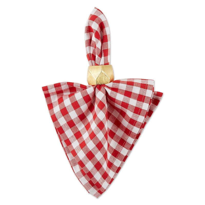 DII Gingham Napkin Set of 4