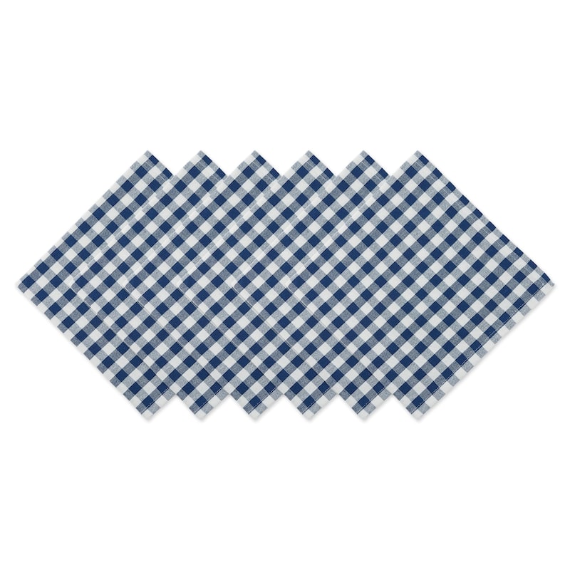 DII Gingham Napkin Set of 4
