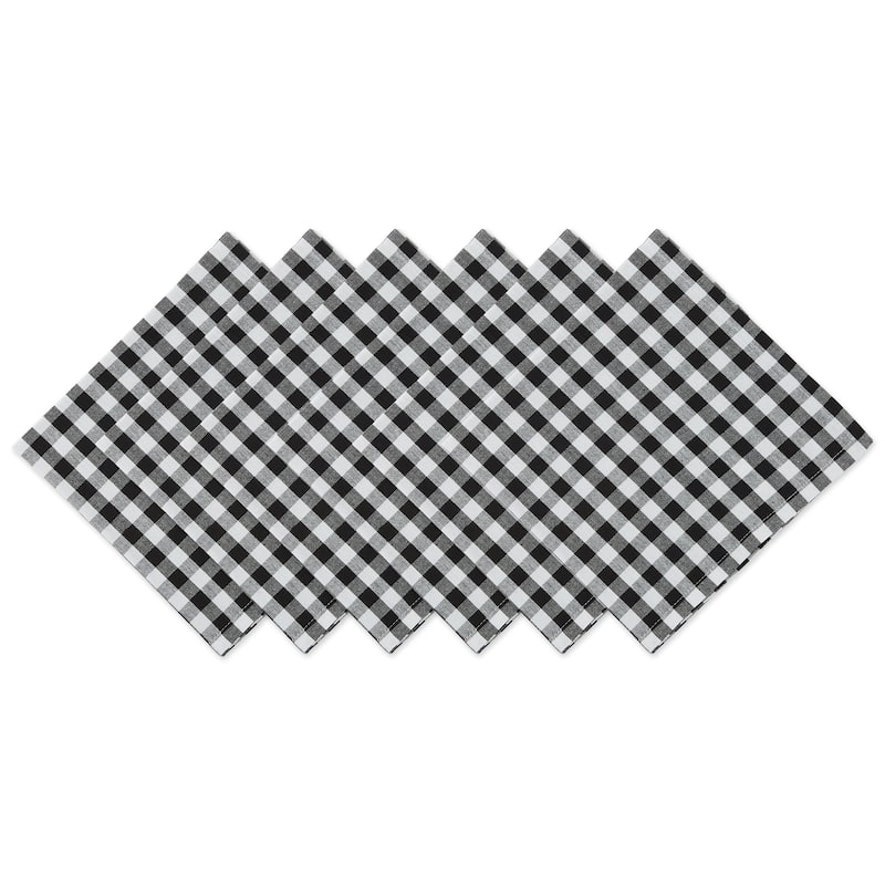 DII Gingham Napkin Set of 4