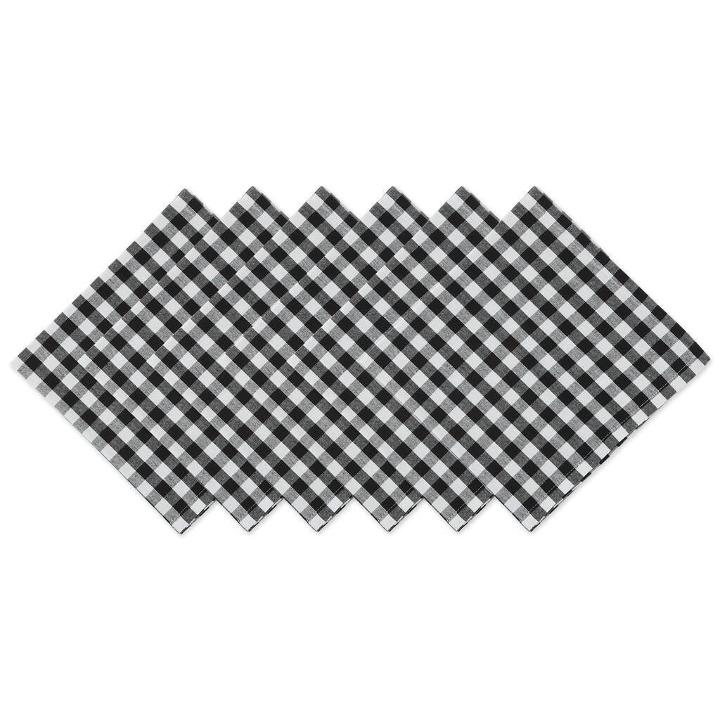 DII Gingham Napkin Set of 4
