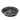 The Curated Nomad Somerset Ink-black Handmade Pottery Serving Bowl - N/A