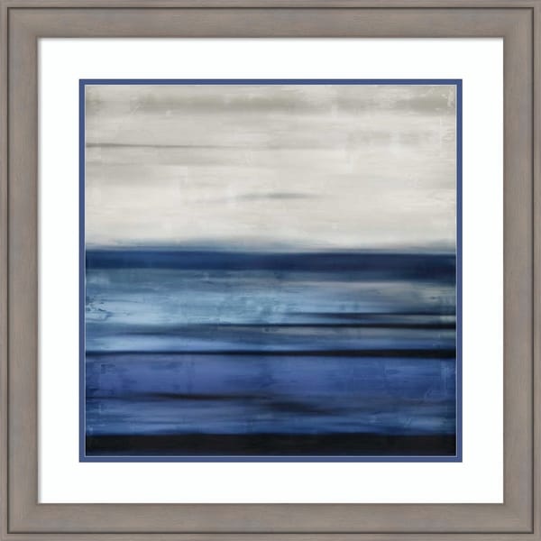 Framed Art Print 'Interlude' by Taylor Hamilton-Outer Size 27x27-inch