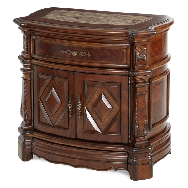 Windsor Court Vintage Fruitwood Night Stand