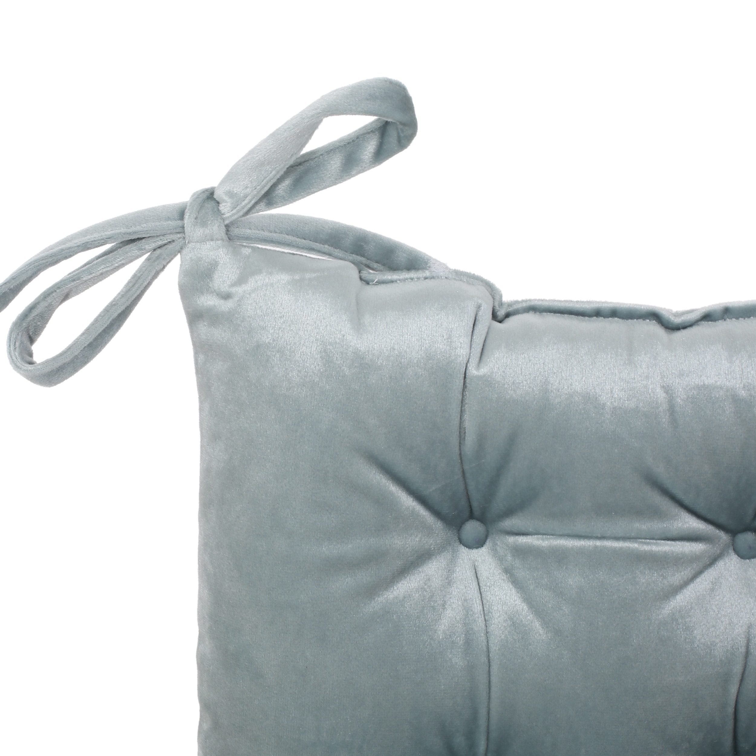 Timberlake Plush Chair Cushion in Gray (Set of 4)