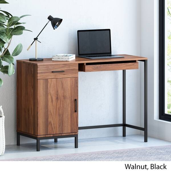 Gallaudet Contemporary Faux Wood Computer Desk By Christopher Knight Home On Sale Overstock 29008406