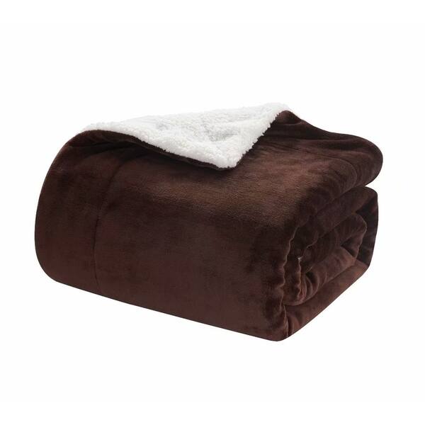 Shop Merrylife Sherpa Throw Blanket Plush Fleece Couch Blankets