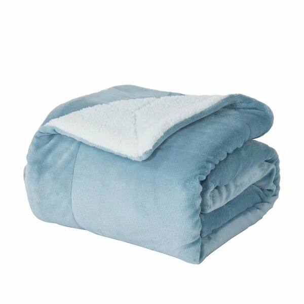 Shop Merrylife Sherpa Throw Blanket Plush Fleece Couch Blankets