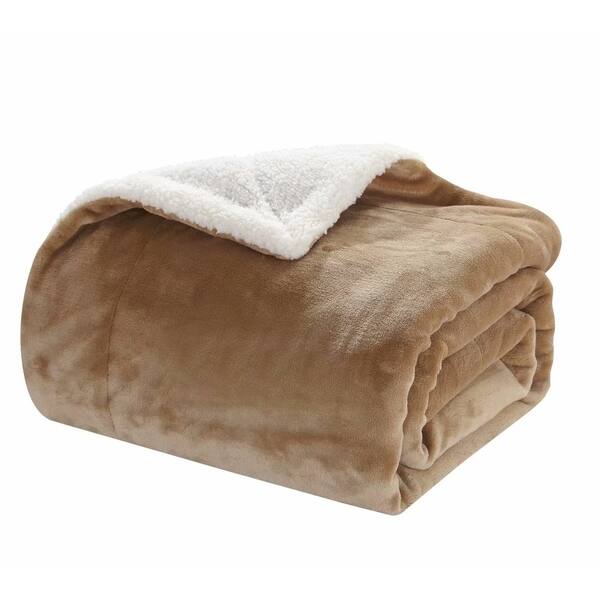 Shop Merrylife Sherpa Throw Blanket Plush Fleece Couch Blankets