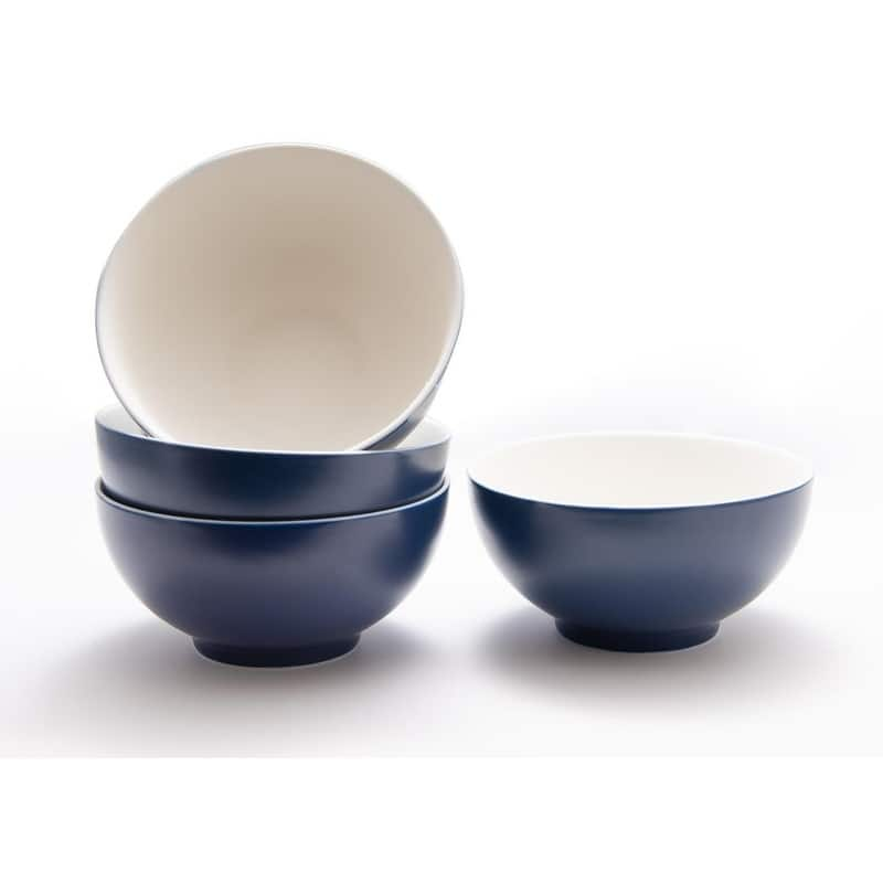 Christopher Knight Collection Blue Cereal / Pasta Bowl Set of 4