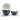 Christopher Knight Collection Blue Cereal / Pasta Bowl Set of 4