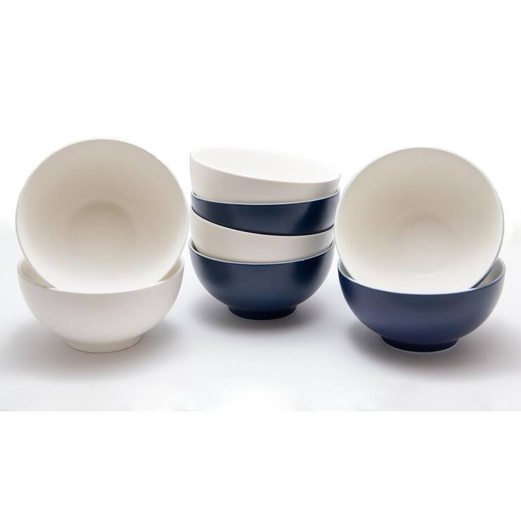 Christopher Knight Collection White Cereal / Pasta Bowls Set of 4