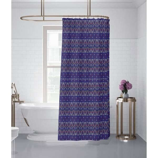 Shop Genie Paisley Luxury Shower Curtain By Amrita Sen On Sale