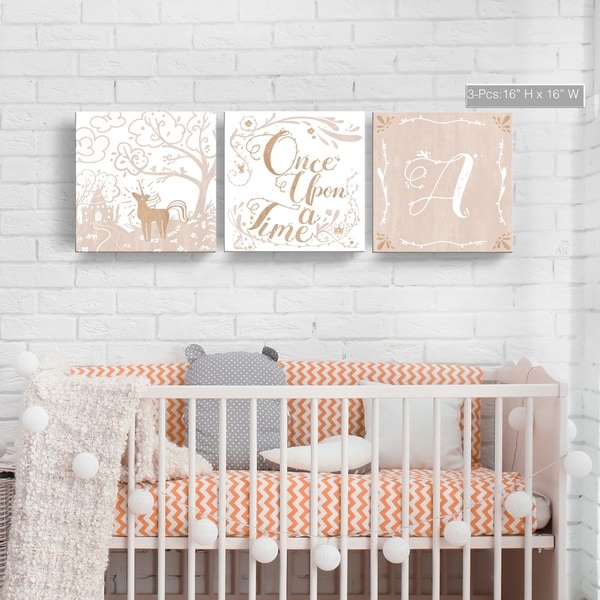 Nursery canvas clearance set