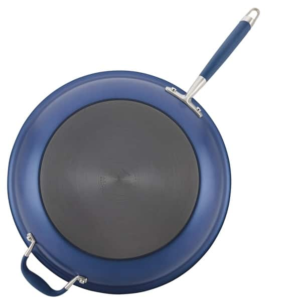 Anolon Advanced Hard-Anodized Non-stick Frying Pan, 8-Inch, Indigo 