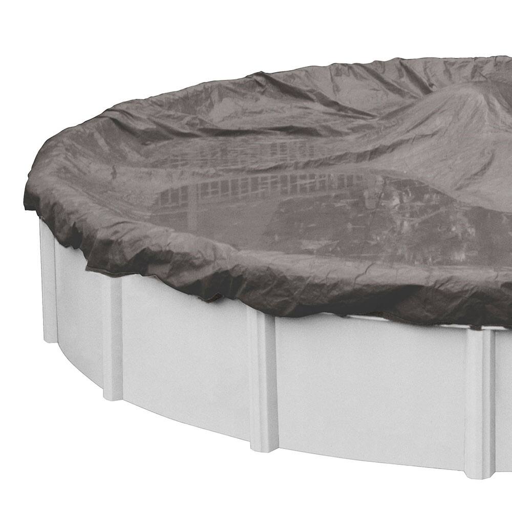 Robelle Magnesium Winter Pool Cover for Round Above Ground Pools - On ...