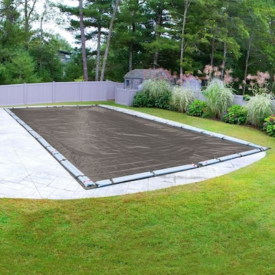 Pool Mate 12-Year Winter Pool Cover Rectangular In-Ground Pools