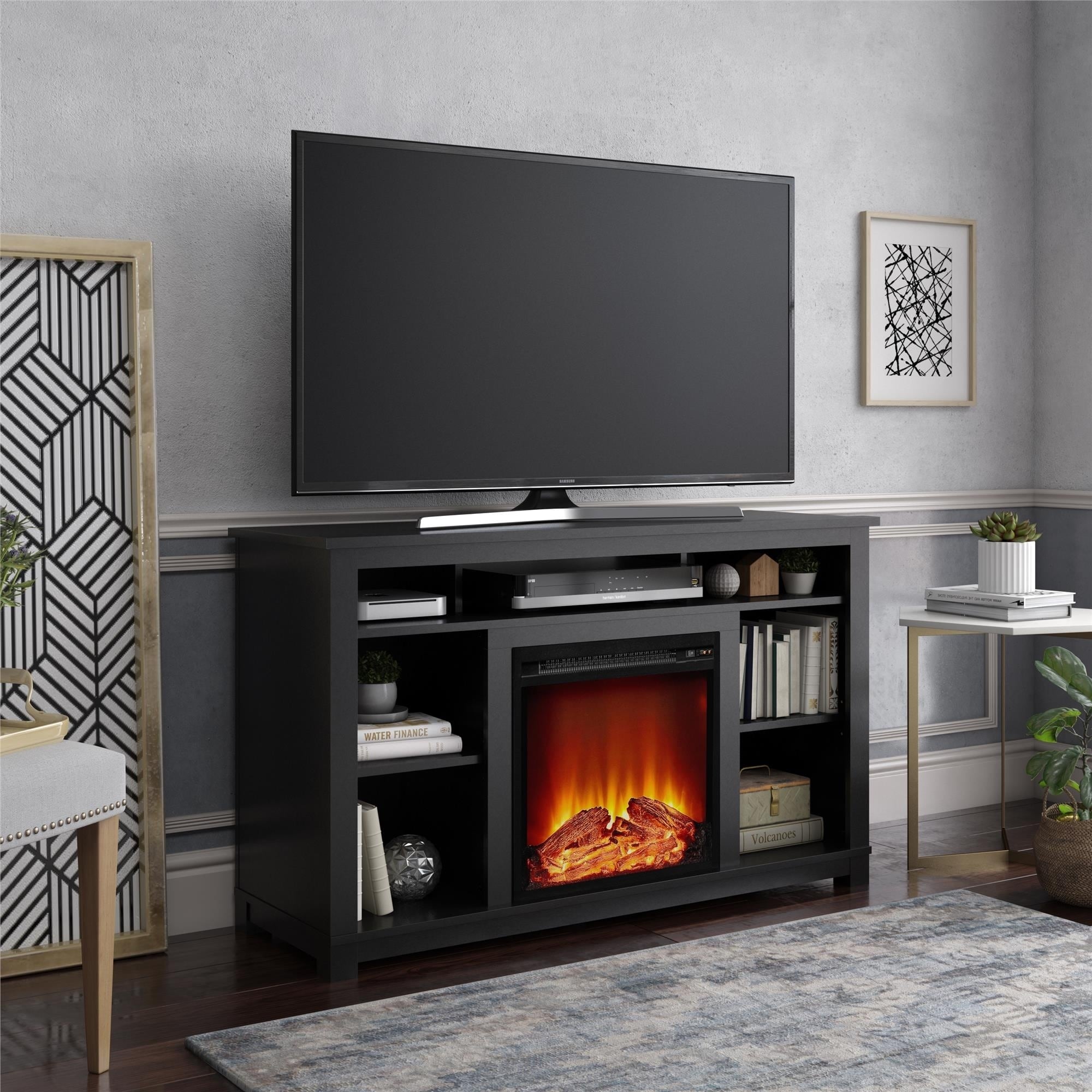 Porch Den Arborview Fireplace TV Stand For TVs Up To 55