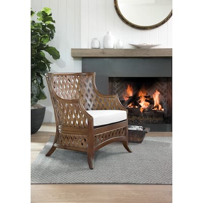Copper Grove Ansfelden Hand-woven Rattan Chair