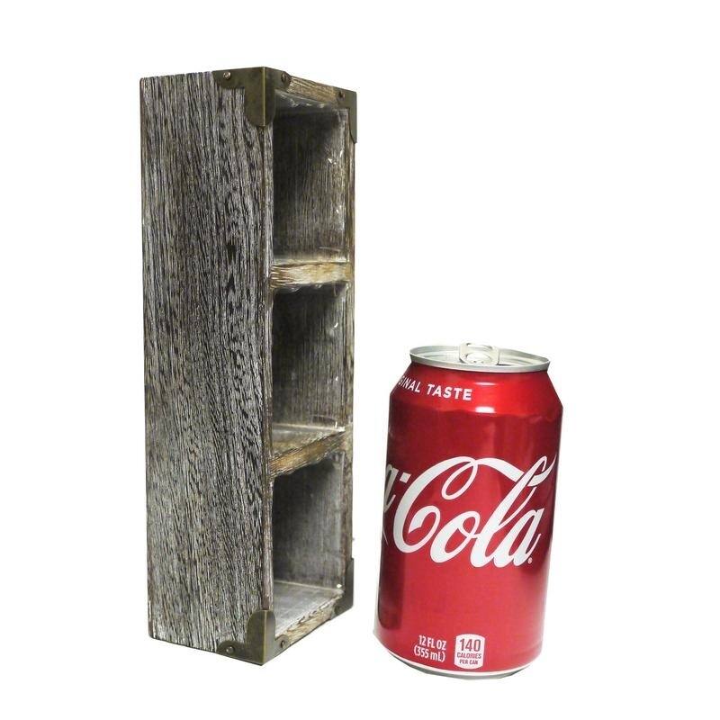 Wooden 3 Compartment Planter Pot Organizer Storage