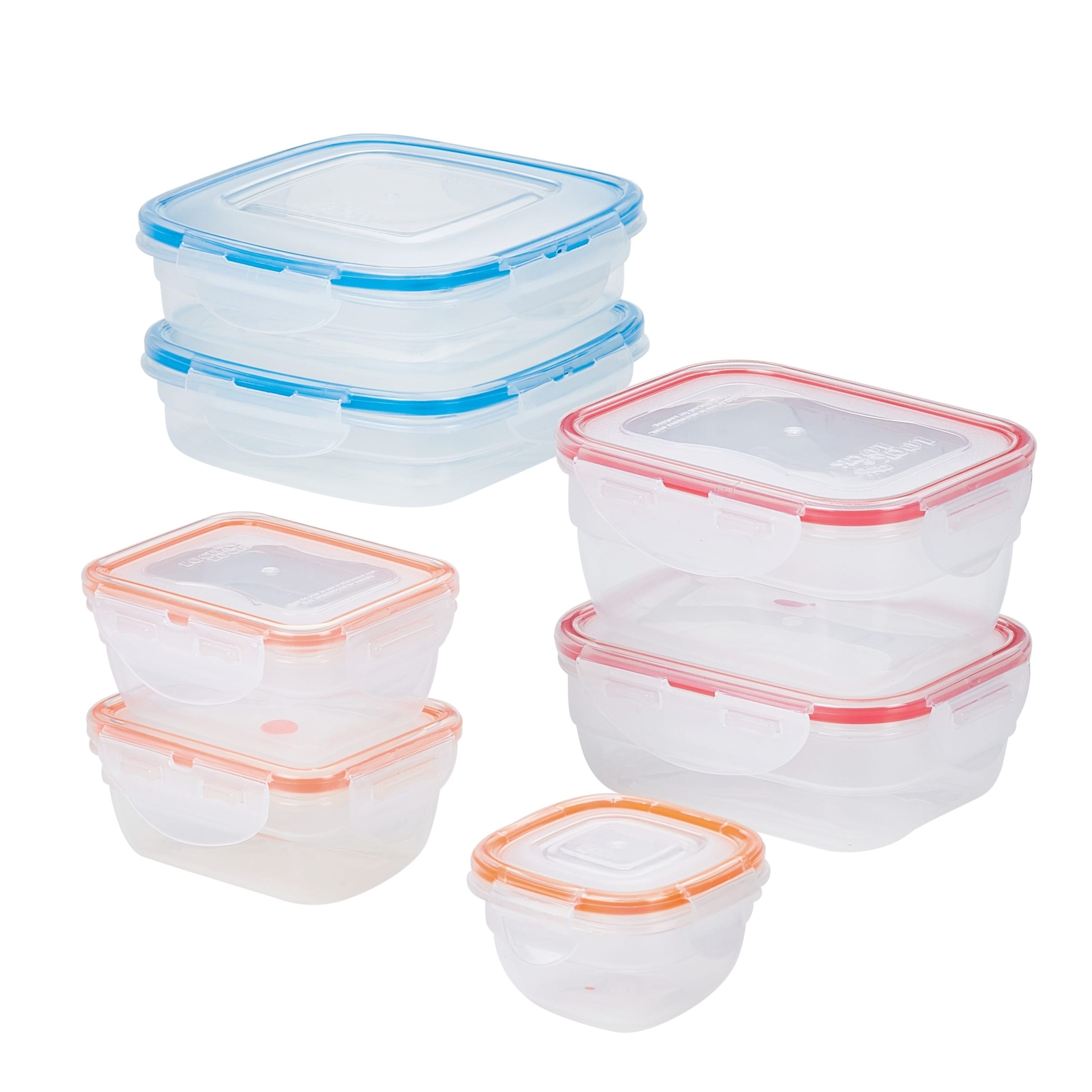 Easy Essentials Divided Food Storage Containers 54oz 2 PC Set - Clear - 2 Piece