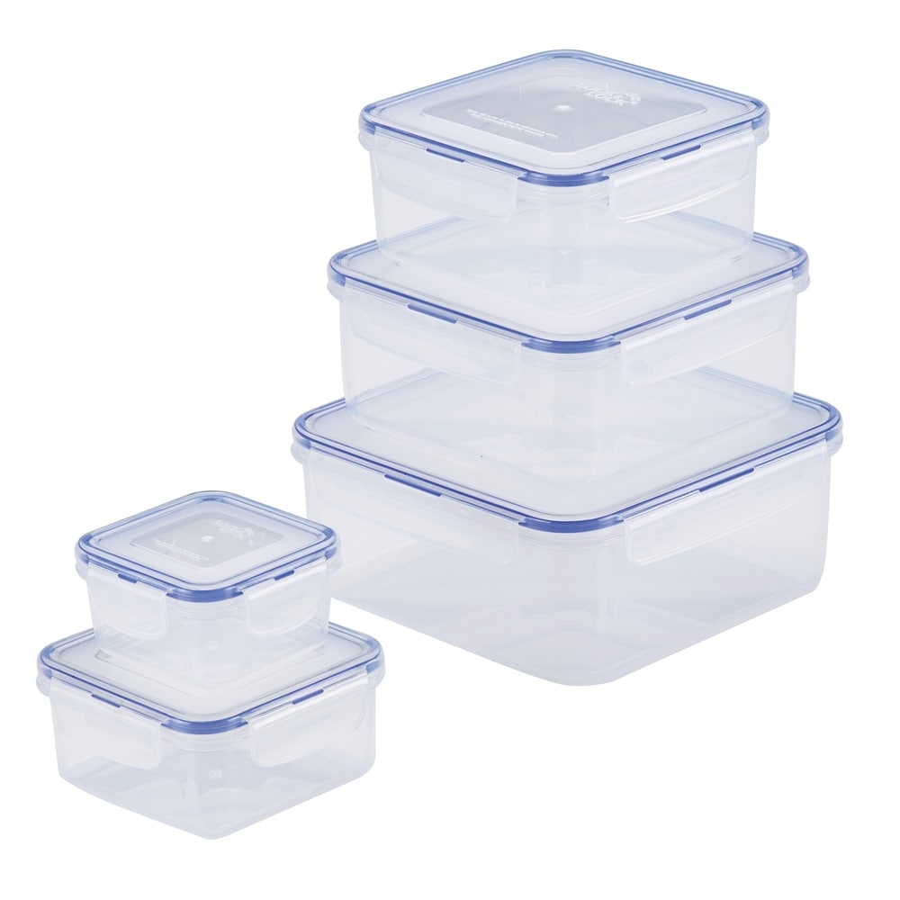 LocknLock Purely Better Glass Divided Food Storage 25oz 3 PC Set - Bed Bath  & Beyond - 32255986