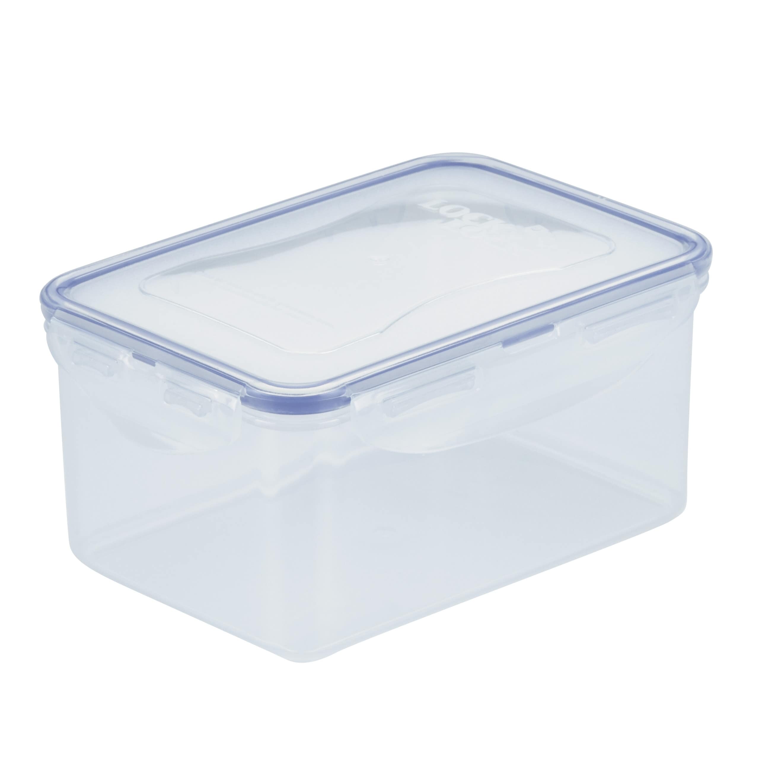 Sorbus Clear Plastic Organizer Storage Bin Containers with Handles for Pantry Food & Kitchen Fridge (8-Pack)