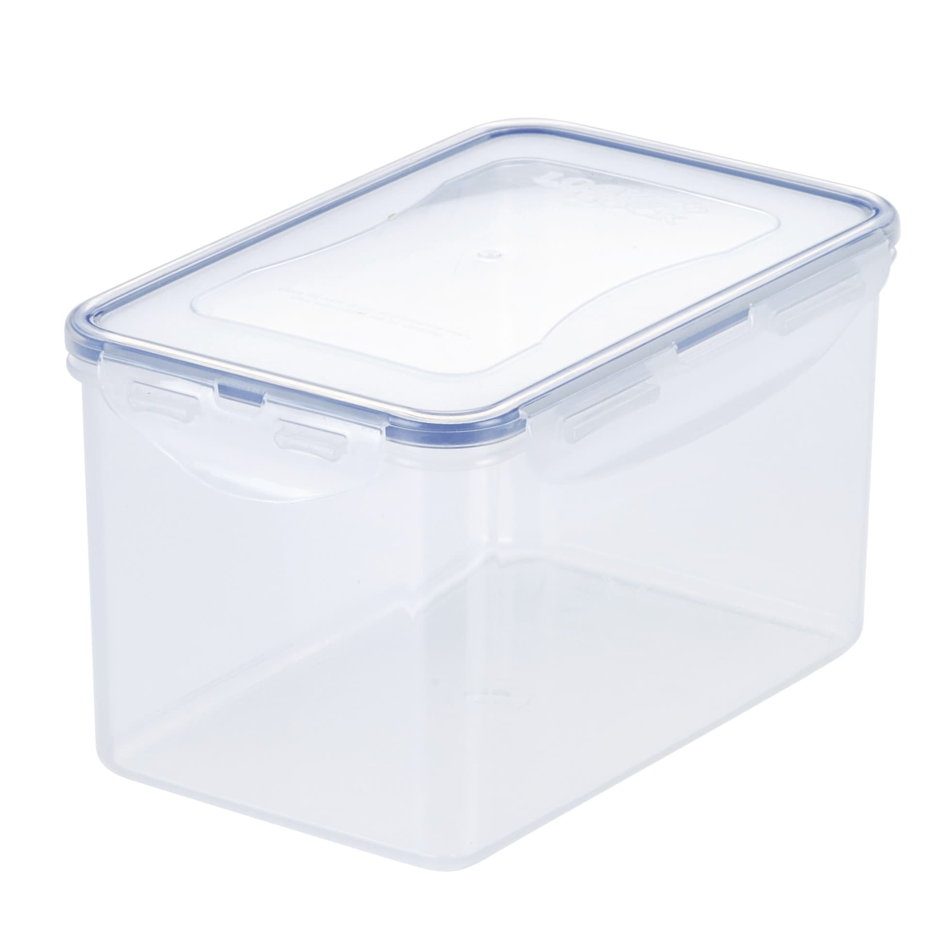 LOCK & LOCK Easy Essentials Food Storage Bin Set for Pasta, Flour,  Sugar/Airtight Container Lids/BPA-Free/Dishwasher Safe, 8 Piece - Clear
