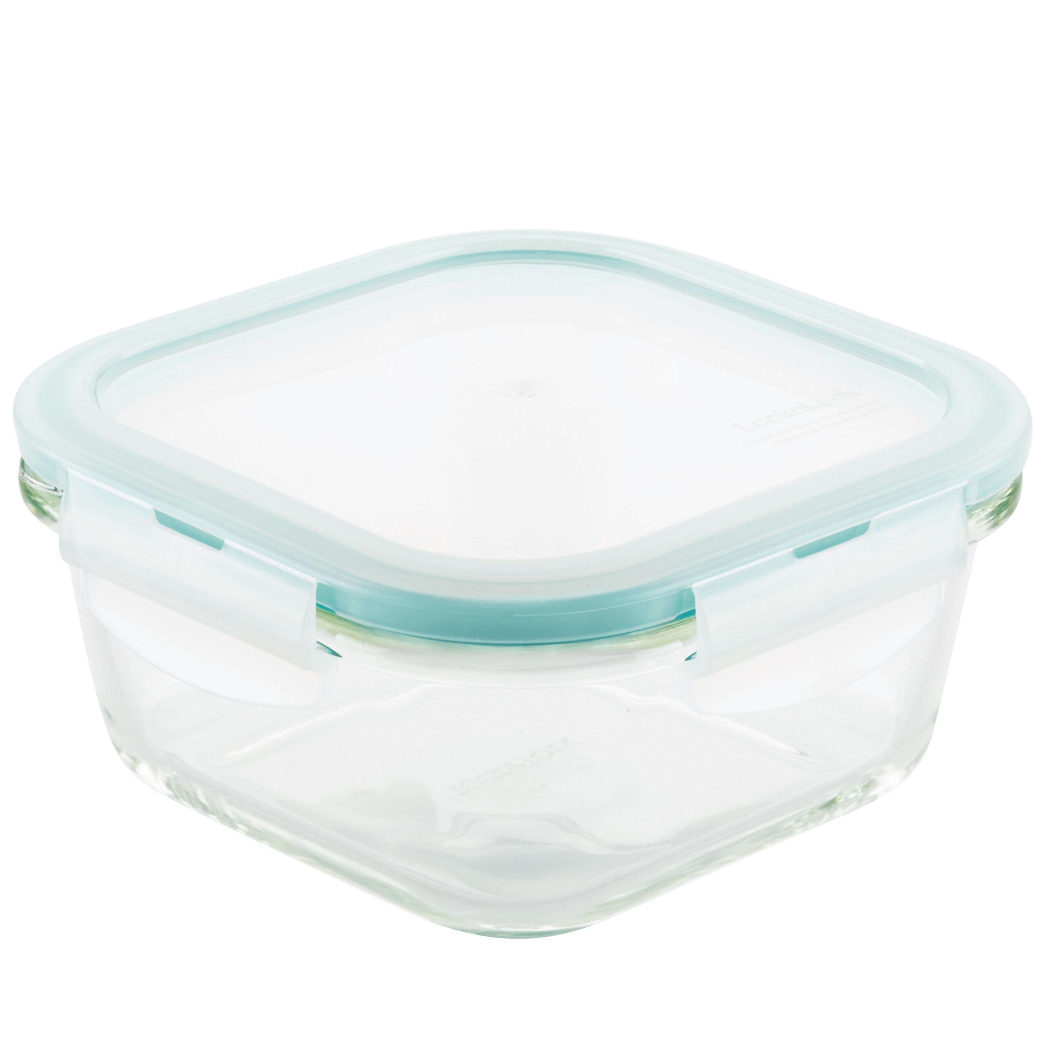 1pc Plastic Sealed Food Storage Container, Square Divided Storage