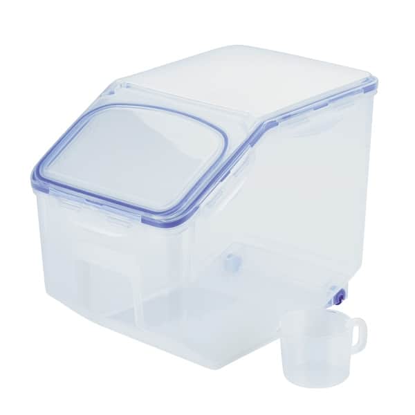 Rubbermaid Easy Find Lids 7 C. Clear Round Food Storage Container