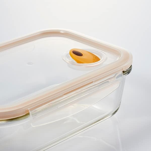LOCK & LOCK Purely Better Glass Rectangular Food Storage Container