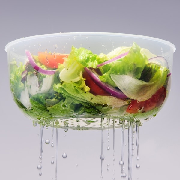 Easy Essentials Specialty Salad Bowl with Colander Insert, 16.9C