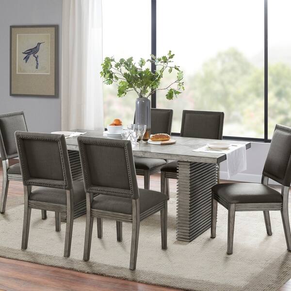 Madison Park Cain Grey Dining Table Overstock 29017323