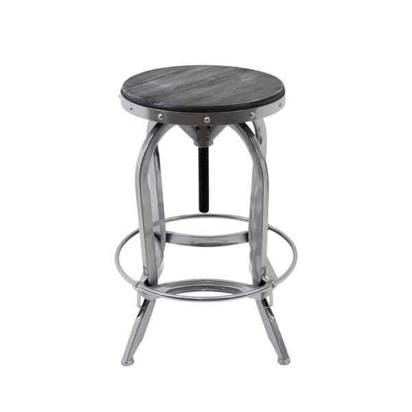Fir Wood Adjustable Barstool Fir Wood Adjustable Barstool